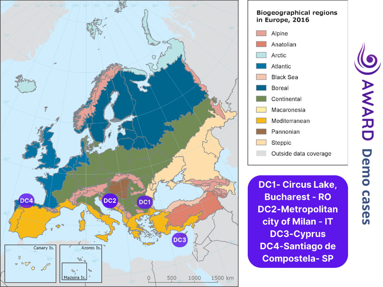 AWARD DC Map - AWARD DC map avec logo EN